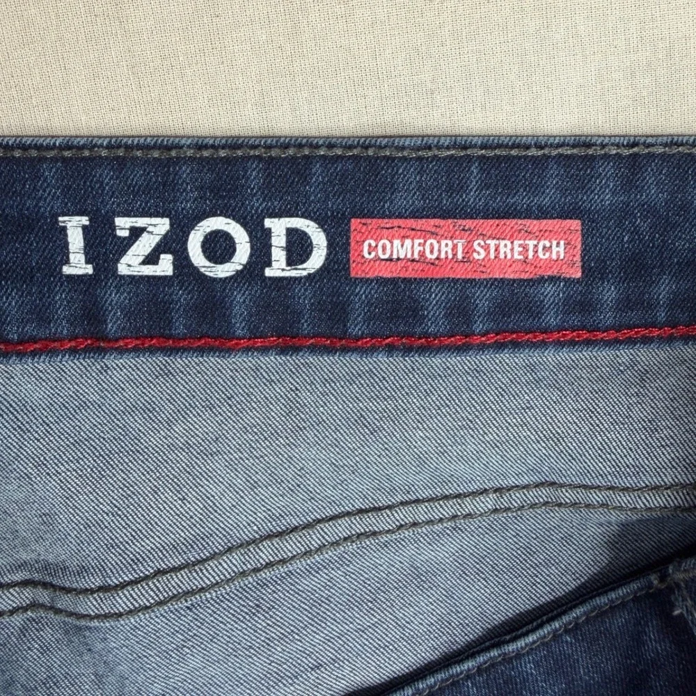 Izod Men's Straight Fit Jeans size 40X32‎ Blue